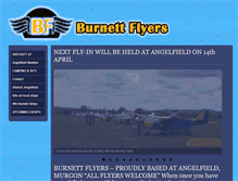 Tablet Screenshot of burnettflyers.org